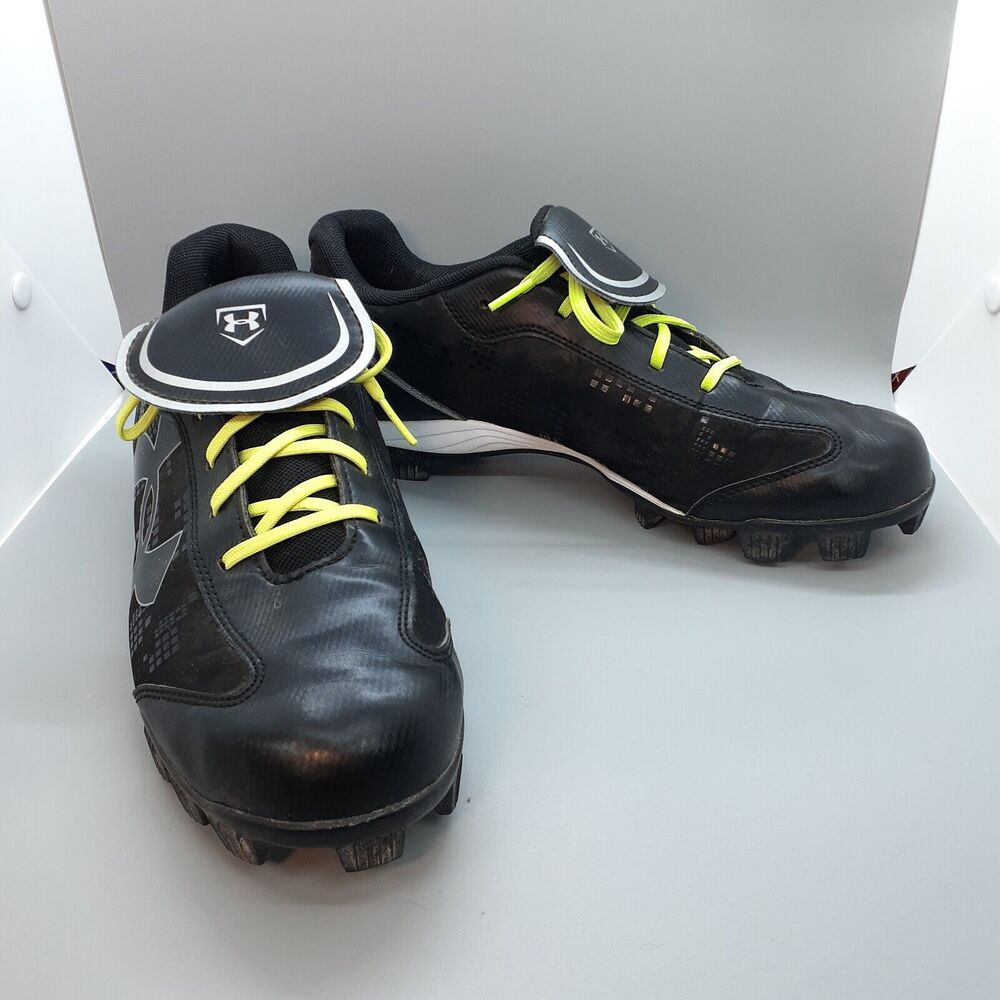 Under Armour Med Glyde womens 10 Softball Cleats Black Baseball EU42 1233552-011